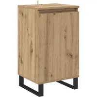 vidaXL Sideboard Artisan-Eiche 40 x 35 x 70 cm Holzwerkstoff