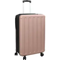 vidaXL Koffer mit Schloss Roségold 50 x 30 x 76 cm ABS Kunststoff
