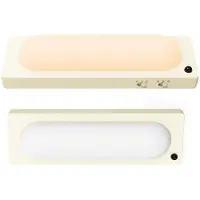 Welikera LED Sensor Nachtlicht mit Bewegungsmelder, wiederaufladbar USB-C, magnetische Unterbauleuchte 2700K, dimmbar für Küche Schrank Schlafzimmer