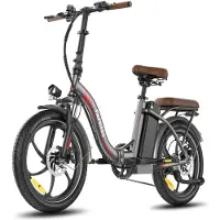 Fafrees F20+ Pro Faltbares Elektrofahrzeug 25 KM/H 36V 25Ah Akku SHIMANO 7-Gang-Schaltung 120 km Reichweite Grau