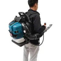 StarTech.com Laubbläser - Benzin 4-Takt-Motor - 75,6 cm³ - 2,6 kW 7000 U/min - Tank 1,9 l - Rohrlänge 168 cm - Blau