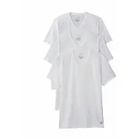 Calvin Klein Lv00nb4186 Kurzarm-unterhemd Mit V-ausschnitt 3 Einheiten
