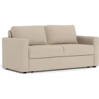 Giga Schlafsofa GROUP "Fleury, Bettsofa", beige, B:176cm H:85cm T:88cm, 100% Polyester, Sofas, Schlafsofa, beige, ausziehbar, 176x88x85cm