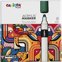 Carioca Plus Acrylstifte 8er-Pack