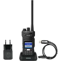 Retevis Ailunce HA2 Amateurfunk, Bluetooth Funkgerät, APP Steuerung, APRS/GPS, Schnellladung, IP67 Wasserdicht, 2800mAh,SOS,Ham Radio für Funkamateure