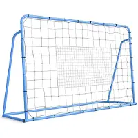 StarTech.com Fußball Rebounder Netz - Trainingsnetz 1,8 x 1,2 x 0,6 m - Verstellbarer Winkel - Rostbeständiger Eisenrahmen - Für Garten und Schusstraining