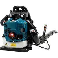 StarTech.com Benzin Laubbläser Rucksackgerät - 4-Takt Laubbläser - Leistungsstark für Garten & Rasen - Leichtes PP-Gehäuse - Professionelles Gartengerät - Blau
