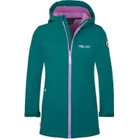 TROLLKIDS Mädchen Kristiansand Softshellmantel midnight petrol/deep violet 116