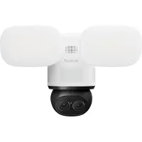 Reolink TrackFlex Floodlight WiFi, 4K WLAN Kabelgebundene Flutlicht-Außenüberwachungskamera, 360° Auto-Tracking, KI-Videosuche ohne Abo, KI Erkennung