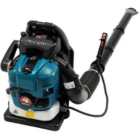StarTech.com Benzin Laubbläser - Rückentragbarer Laubbläser - 75,6cc 4-Takt Motor - 2,6kW - 1,9L Kraftstofftank - 168cm Blasrohr - Blau