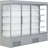 Kbs Wandkühlregal Variant 257 mit Drehtüren