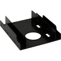 LC-Power LC-ADA-35-225, 2,5/3,5 Zoll, Frontblende, Schwarz, Kunststoff, CE, 25 mm