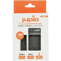 Jupio PowerLED, Lithium-Ion (Li-Ion), 1 Stück(e), Akkus/Batterien enthalten