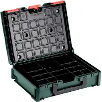 Metabo x 100 S Organizer gruen/transparent leer
