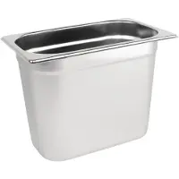 Vogue GN-Behälter Edelstahl 20cm GN1/4