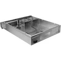 Lanberg SC01-5202-12B, Rack (2U), Schwarz, 3 Lüfter, HDD+SSD, 430 mm, 520 mm
