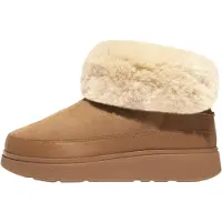 FitFlop - "Gen-FF Mini" Schneestiefel für Damen, Lammfell PP12339 (39 EU) (Braun)