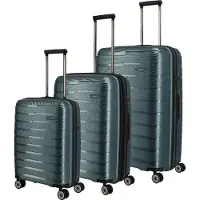 Travelite Trolleyset "AIR BASE 3-teilig Reisekoffer Hartschale" mit TSA-Schloss und bruchfester Polypropylen-Schale