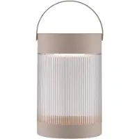 Nordlux Coupar Solar Portable Tischleuchte Sandfarvet - , Coupar, dimmbar, Beige, für Terrasse, Kunststoff