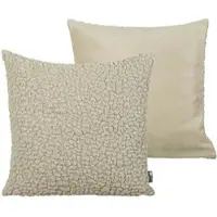 Pichler Dekokissenhülle Jasper 45x45 cm | beige - beige