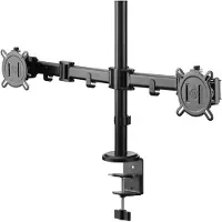 One For All DM2210 MH Smart Dual Monitorarm, Schwarz