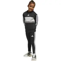 Adidas Seasonal Essentials Tiberio 3 Stripes Fleece Leggings Trainingsanzug
