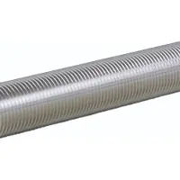 Ich-zapfe Durchgangsstutzen für Zapfanlage, Bierzapfanlage 5/8"- Gewinde, 80mm