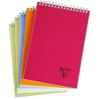 Rhodia Notesblok clairefontaine linicolor fresh, a5, linjeret