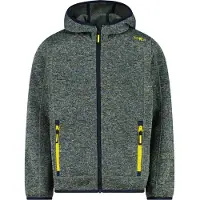 CMP Boy's Jacket Fix Hood Jacquard Knitted