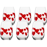 Stölzle Glas "LAmour", (Set, 6 tlg.), 6-teilig