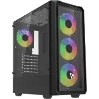 Savio Noctis Glass Rgb Cube Black Pc-tower-gehäuse