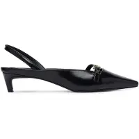 Tommy Hilfiger Pumps Th Buckle Kitten Slingback Pump FW0FW09384 Schwarz