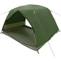 vidaXL Trekkingzelt 2 Personen Grün 185T Polyester mit PolyurethanBeschichtung