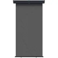 vidaXL Balkon Seitenmarkise 160 x 250 cm 100% Polyester Eisen Stahl