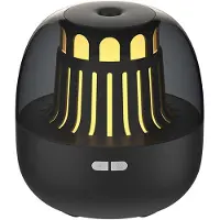 StarTech.com Duftdiffusor & Luftbefeuchter - USB Tischgerät - 200 ml Fassungsvermögen - Leiser Betrieb - LED Nachtlicht 7 Farben - Automatische Abschaltung - Schwarz