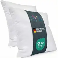 NYVI Kopfkissen NYVICloud - Schlafkissen Kissenfüllung - waschbar, für Allergiker geeignet, OEKO-TEX - Bettkissen für alle Schlaftypen - Auch als Dekokissen nutzbar Größe:80x80 cm;Anzahl:2