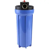 OEM 10-Zoll blauer PP-Katunen-Filterbeutel — Zentralwasseraufbereitungsanlage für den Haushalt — für die ganze Wohnung
