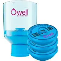 O-Well Leitungswasserfilter mit 3 zusätzlichen Wasserfiltern