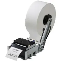 Citizen PMU3300, Thermodirekt, POS-Drucker, 203 x 203 DPI, 72 Punkte/Zeile, 150 mm/sek, 75 µm