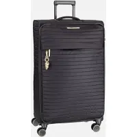 Travelite Barbara Stepp 4W Trolley Black schwarz 80cm