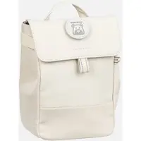 Kapten & Son Rucksack Fyn Kids Sandstone| Kinderrucksack Beige für Kita & Freizeit (4,5 L Volumen; DIN A5) | austauschbare Patches, reflektierende Details, Brustgurt | Jungen & Mädchen (2-5 Jahre)