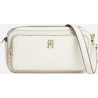 Tommy Hilfiger Handtasche Th Daily Camera Bag Mono AW0AW18414 Weiß