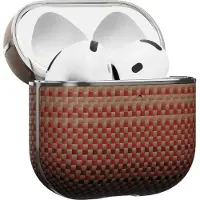 Pitaka Aramid Fiber Magnetic Case Schutzhülle für AirPods 4 Sunset