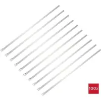 TRU COMPONENTS TC-12656536 Stahlkabelbinder 360 mm 7.9 mm AISI 304 100 St.