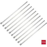 TRU COMPONENTS TC-12656572 Stahlkabelbinder 290 mm 7.9 mm AISI 316 100 St.