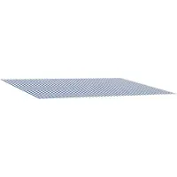 vidaXL Markisenersatzstoff Blau und Weiß 450 x 350 cm Polyester
