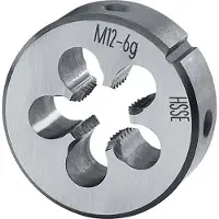 Format Schneideisen EN22568 HSSE M24x1,50, Schneidstoff:HSSE, Gewinde:M20, Gewindeart:M, Gewinde x Steigung:M20 x 1,50 mm