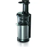 Panasonic MJ-L500SXE Slow Juicer Entsafter Silber