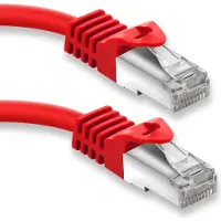 S-Conn S/CONN maximum connectivity 75550-R, 50 m, Cat7, S/FTP (S-STP), RJ-45, RJ-45, Rot