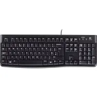 Logitech K120 for Business, Volle Größe (100%), Kabelgebunden, USB, QWERTZ, Schwarz